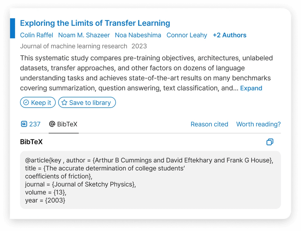 Get BibTeX of Referenced Paper - from PDF document to .bib format
